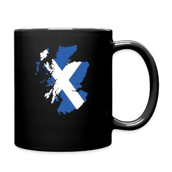 Scotland - Full Colour Mug - black - Right