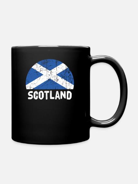 Scotland - Full Colour Mug - black