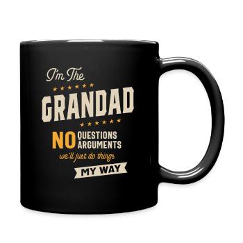 Grandad Way Drôle Grand-père Fête des pères - Mug uni - noir - Droite