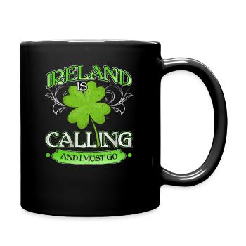 Irlande - Mug uni - noir - Droite