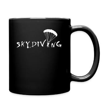 SKYDIVING Parachutisme Parachutisme - Mug uni - noir - Droite
