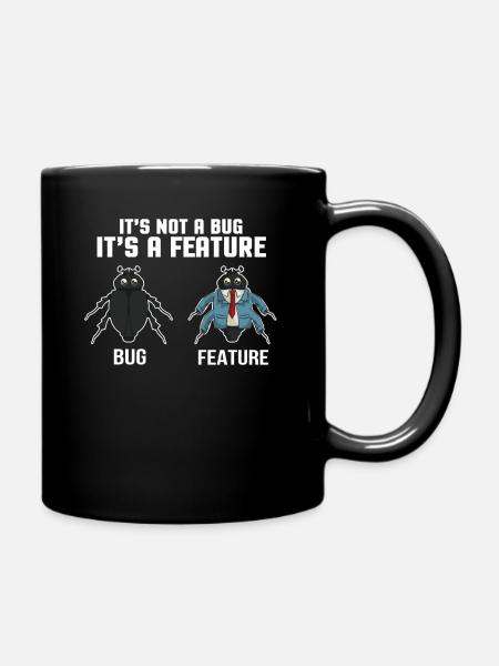 Lustiges Informatik Shirt für IT & Techniker - Tasse einfarbig - Schwarz