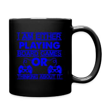 Board games chess RPG gamers board game - Full Colour Mug - black - Right