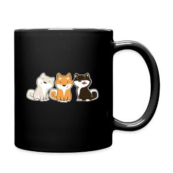 Cadeaux mignons Shiba Inu - Mug uni - noir - Droite