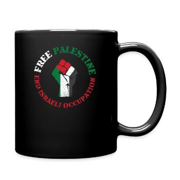 Intifada palestine gratuite - Mug uni - noir - Droite
