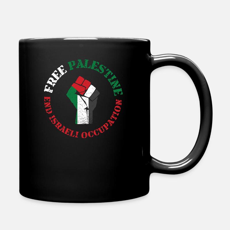 Intifada palestine gratuite - Mug uni - noir