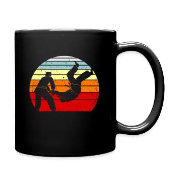 Judo martial arts martial arts - Full Colour Mug - black - Right