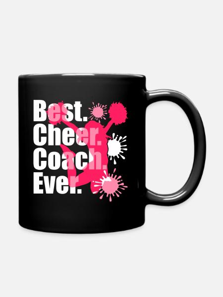 Cheerleading Best Cheer Coach Ever - Mug uni - noir
