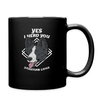 Laïka yakoutienne - Mug uni - noir - Droite