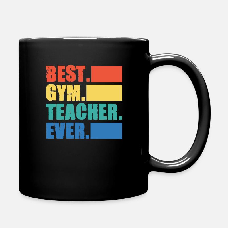 Fitnesstrainer - Tasse einfarbig - Schwarz
