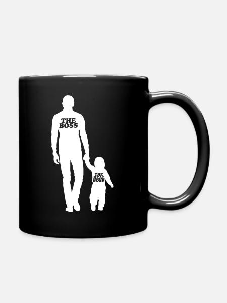 Père fils partenaire look vêtements relation papa - Mug uni - noir