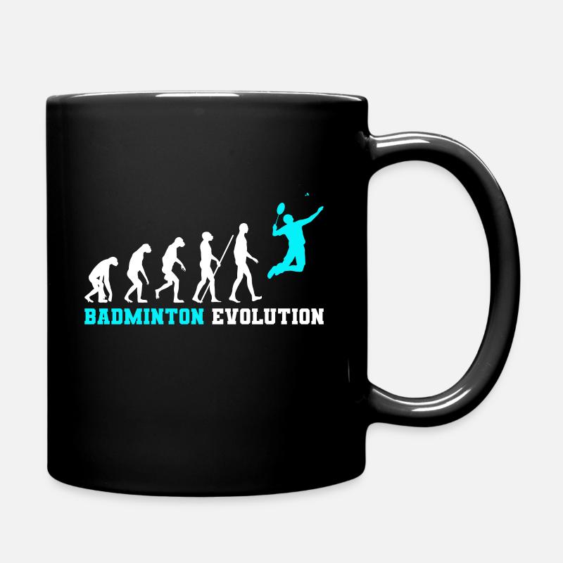 Badminton Evolution - Tasse einfarbig - Schwarz