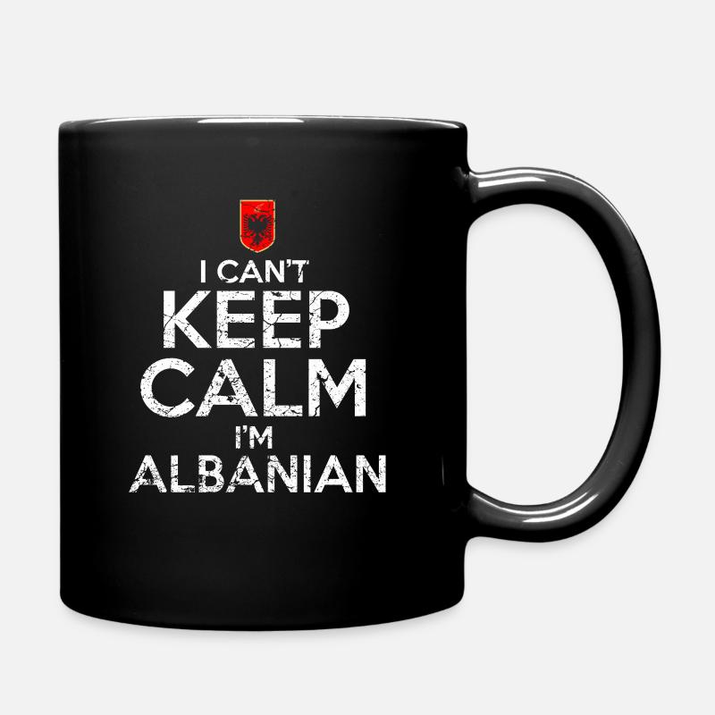 Albanian - Full Colour Mug - black