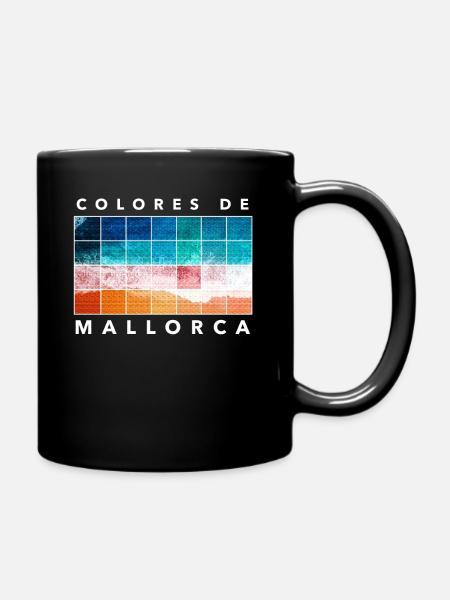 Majorque - Mug uni - noir