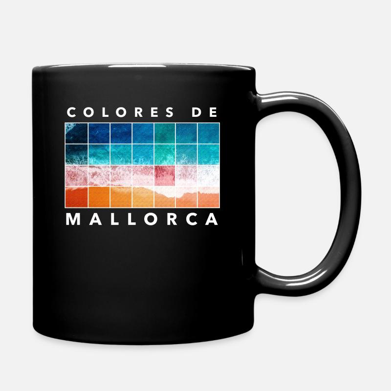 Mallorca - Tasse einfarbig - Schwarz