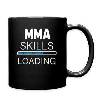 MMA Mixed Martial Arts Kampfsport UFC Geschenk - Tasse einfarbig - Schwarz - Rechts