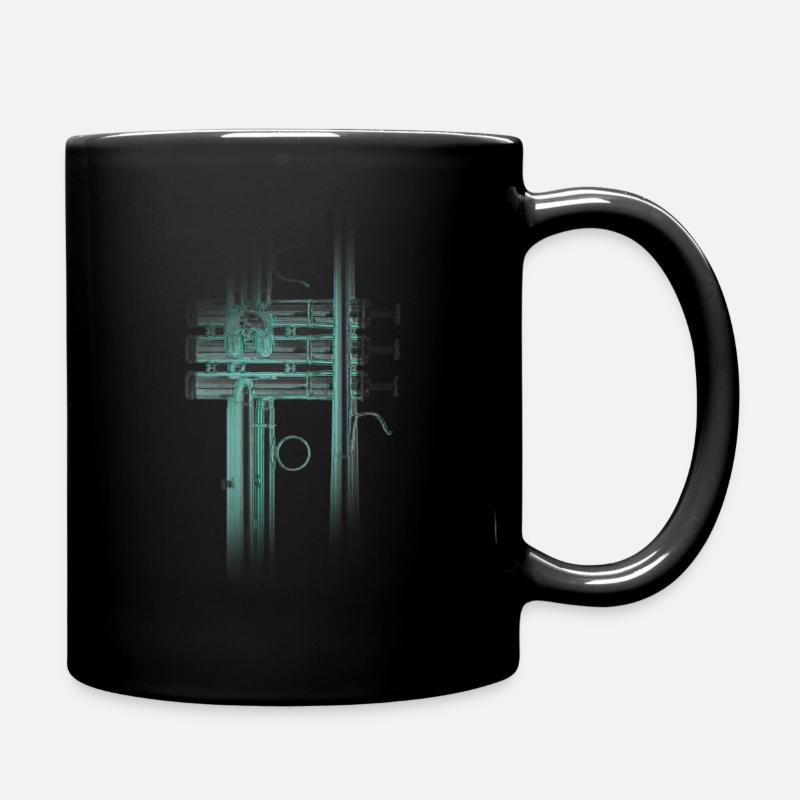 trompette - Mug uni - noir