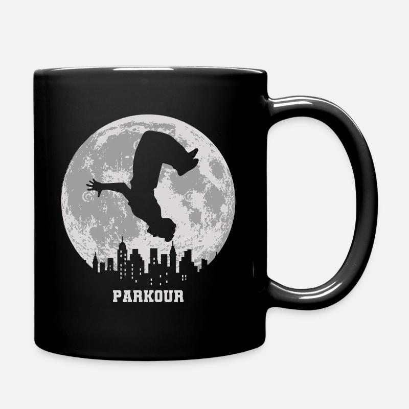 Parkour freerunning parkour runner idée cadeau - Mug uni - noir