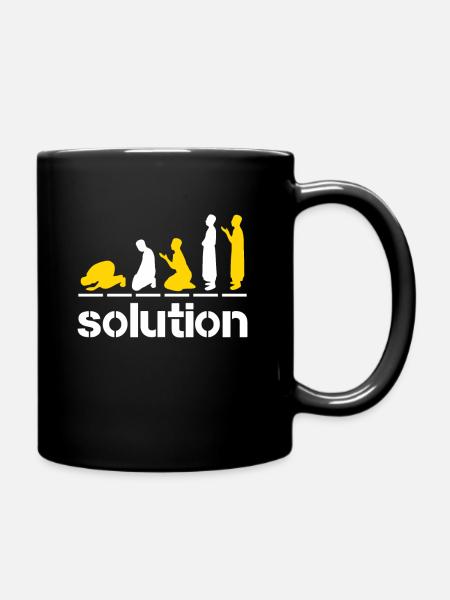 Prière islamique Islam Foi Ramadan musulman - Mug uni - noir
