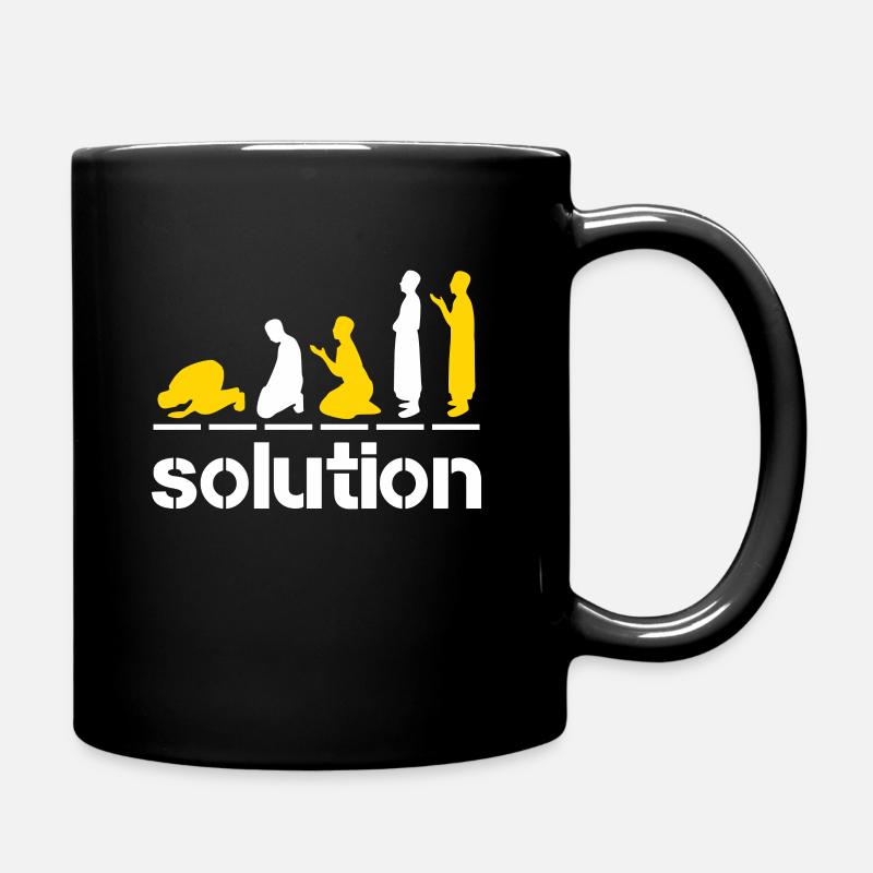 Prière islamique Islam Foi Ramadan musulman - Mug uni - noir