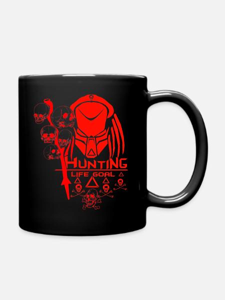 predator Hunting -Life goal - Mug uni - noir