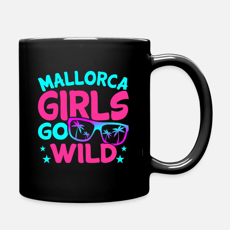 Mallorca - Full Colour Mug - black