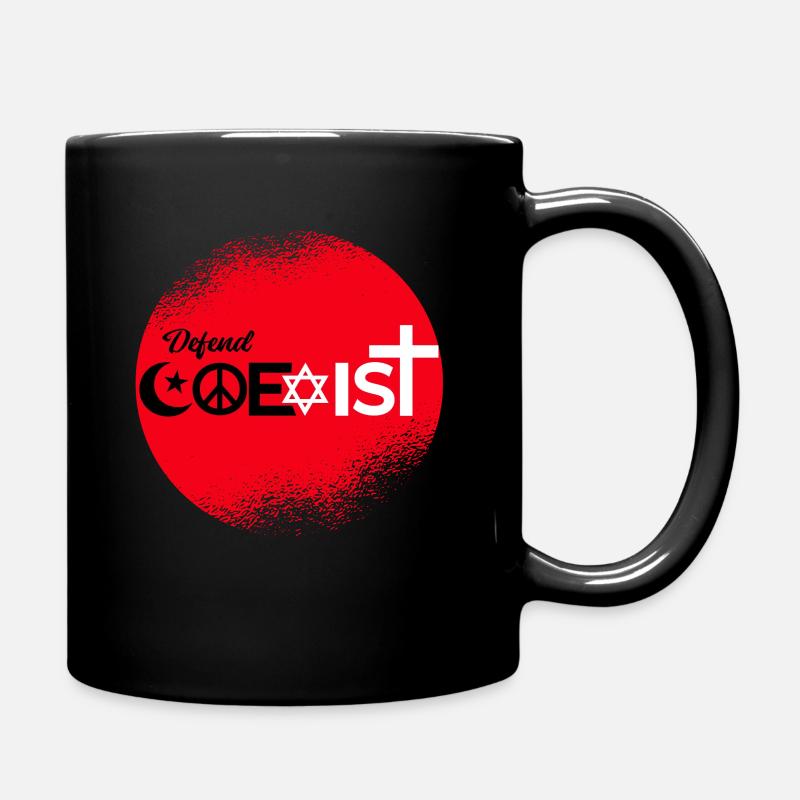 Defend Coexist - Tasse einfarbig - Schwarz