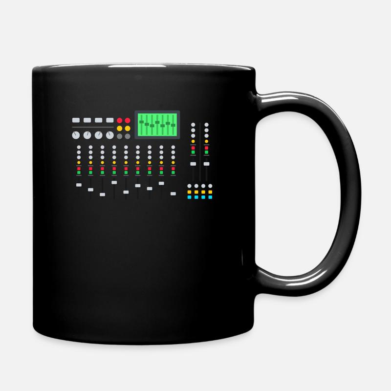 sound engineer - Full Colour Mug - black