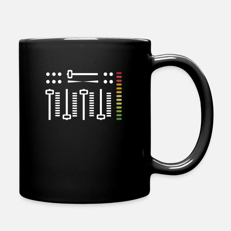 ingénieur du son - Mug uni - noir