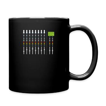 sound engineer - Full Colour Mug - black - Right