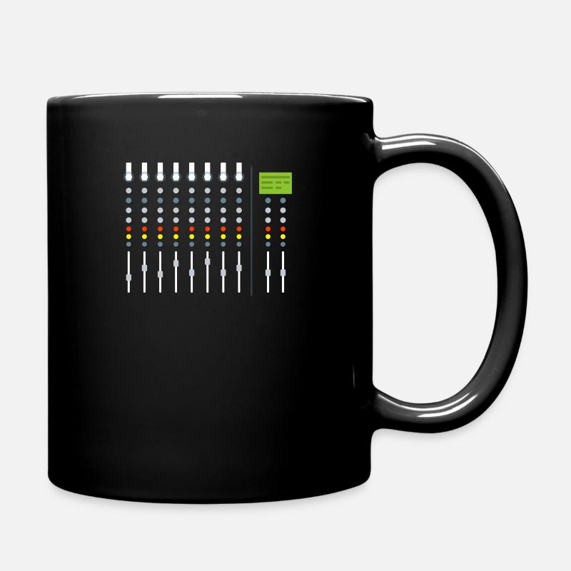 Tontechniker - Tasse einfarbig - Schwarz