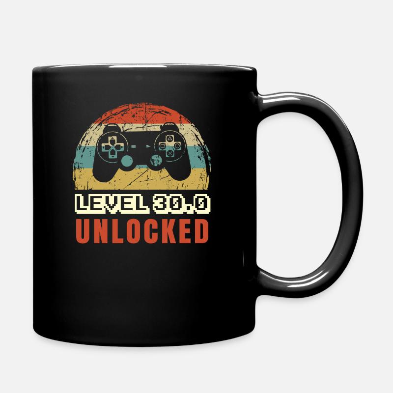 30th birthday - Full Colour Mug - black