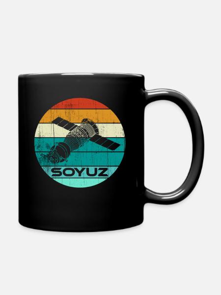Vaisseau spatial Soyouz Union soviétique - Mug uni - noir