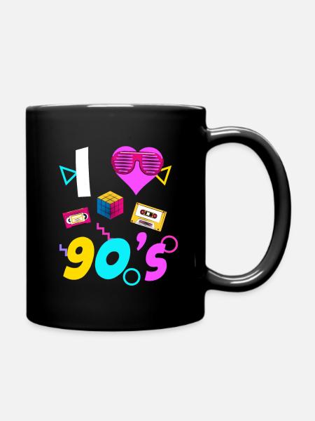 90s 90s 80s 80s - Mug uni - noir