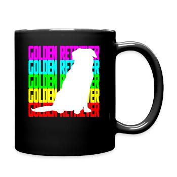 GOLDEN RETRIEVER POISONS - Mug uni - noir - Droite