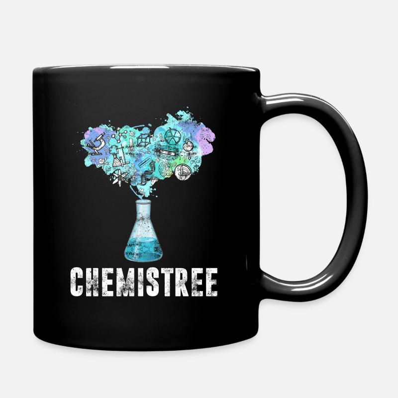 Chemiker Baum Physiker Chemie Laborant Lehrer - Tasse einfarbig - Schwarz