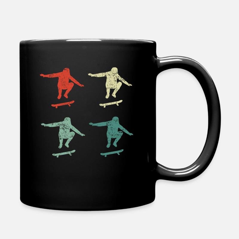 Skateboarder - Tasse einfarbig - Schwarz