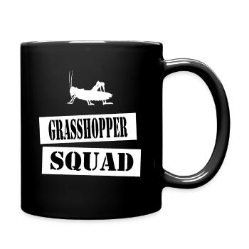 rejoindre l'équipe des sauterelles - Mug uni - noir - Droite