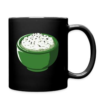 Riz - Riz coréen - Mug uni - noir - Droite
