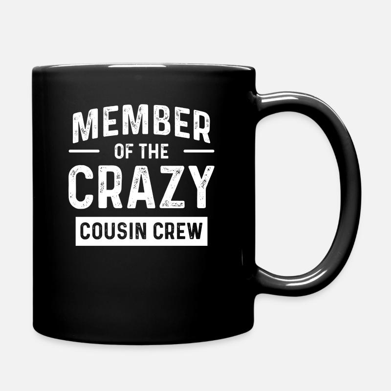 Cousin - Tasse einfarbig - Schwarz