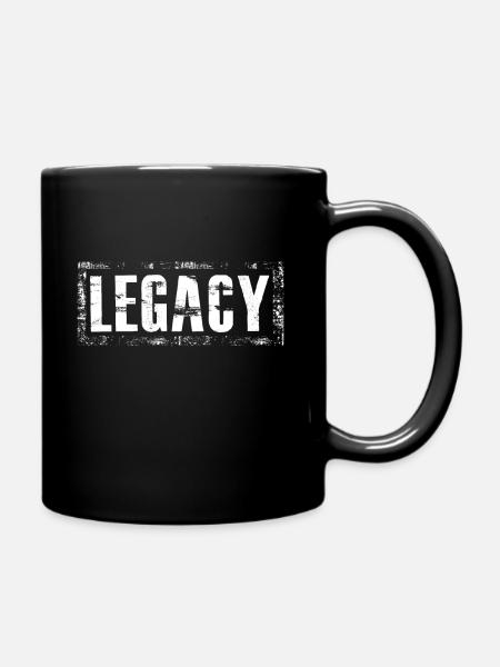 Héritage héritage - Mug uni - noir