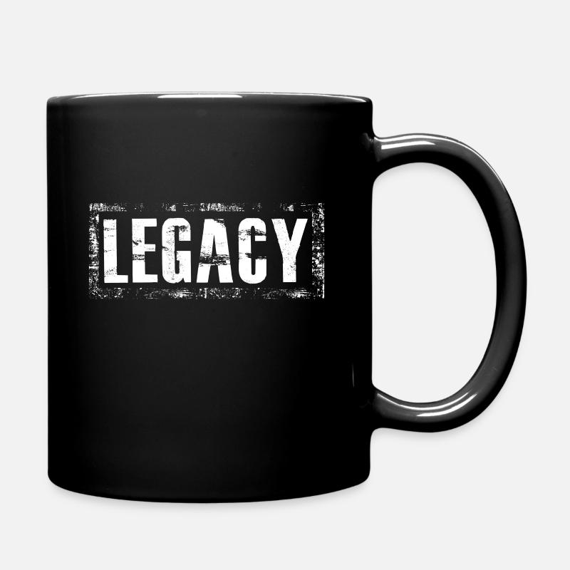 Legacy legacy - Full Colour Mug - black