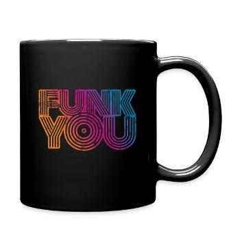 Funk vous musique - Mug uni - noir - Droite