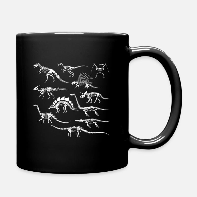 Os de dinosaure Excavation Squelette Paleontolo - Mug uni - noir
