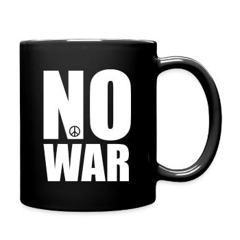 No War Peace No War - Full Colour Mug - black - Right