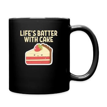 Cuire boulanger gâteau boulangerie boulanger cadeau - Mug uni - noir - Droite