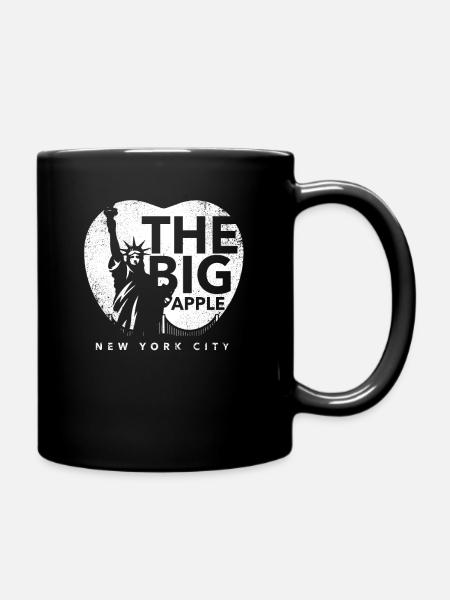 New York - Mug uni - noir