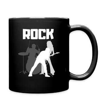 Groupe de rock - Mug uni - noir - Droite