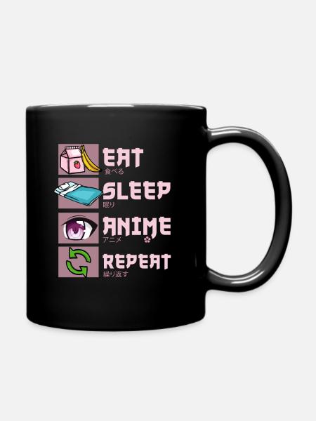 Anime - Mug uni - noir