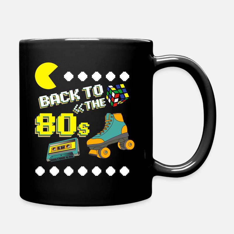 Soirée à thème des années 80 dans le costume des années 80 - Mug uni - noir